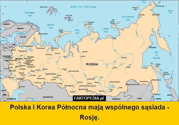 Polska i Korea Północna mają wspólnego sąsiada - Rosję. 