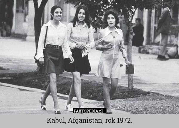 Kabul, Afganistan, rok 1972. 