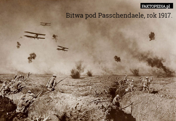 Bitwa pod Passchendaele, rok 1917. 