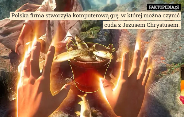 Polska firma stworzyła komputerową grę, w której można czynić cuda z Jezusem Chrystusem. 