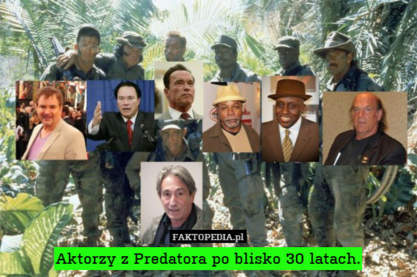Aktorzy z Predatora po blisko 30 latach. 