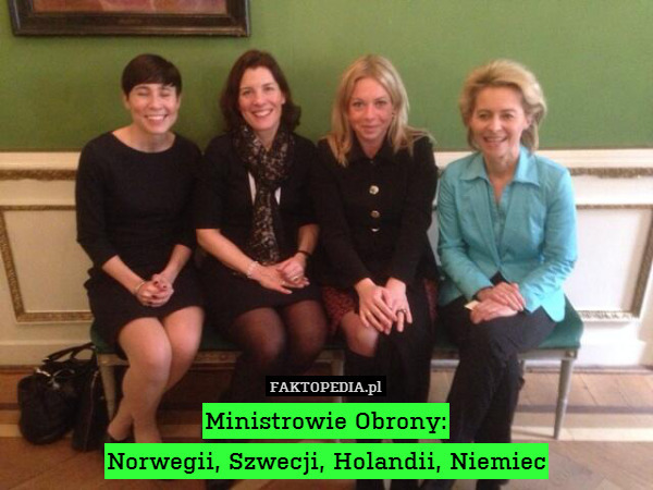 Ministrowie Obrony:
Norwegii, Szwecji, Holandii, Niemiec 