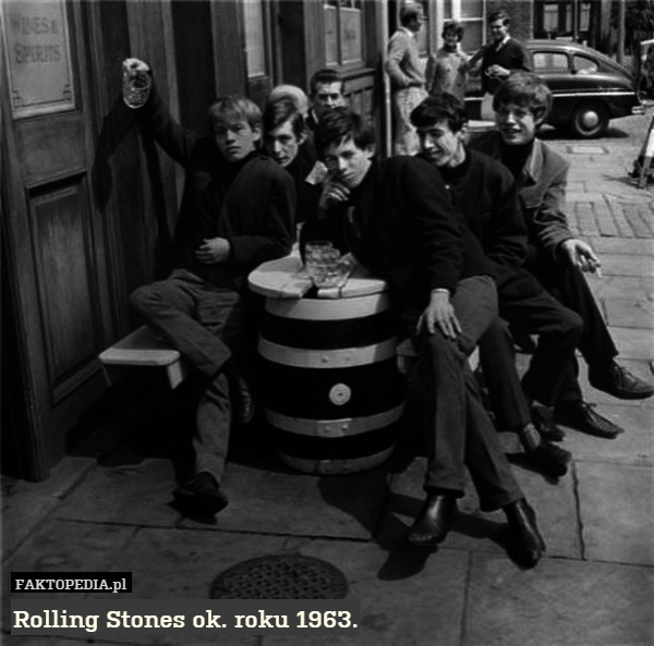 Rolling Stones ok. roku 1963. 