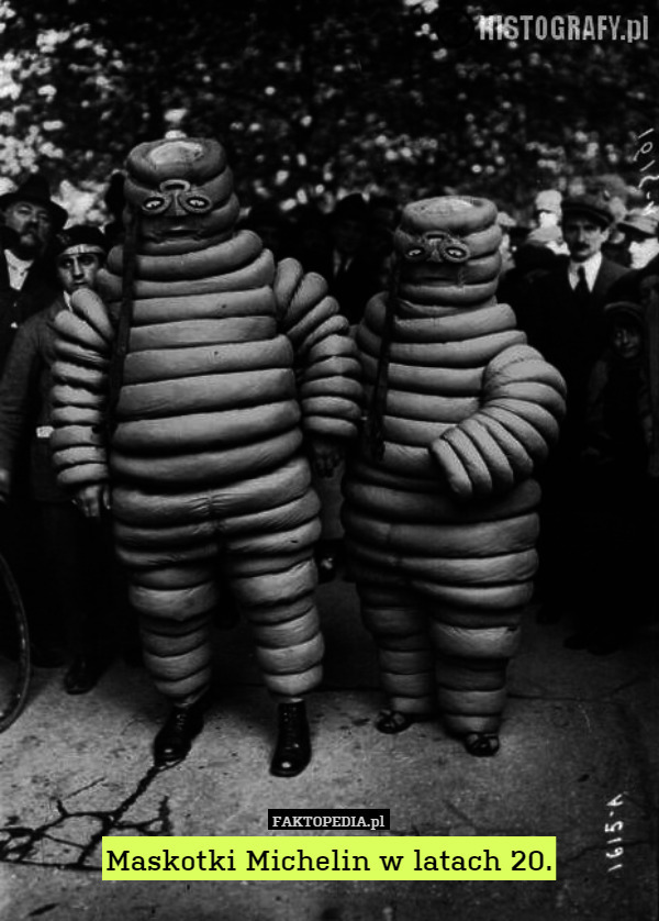 Maskotki Michelin w latach 20. 