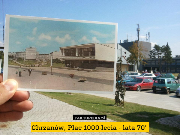 Chrzanów, Plac 1000-lecia - lata 70' 