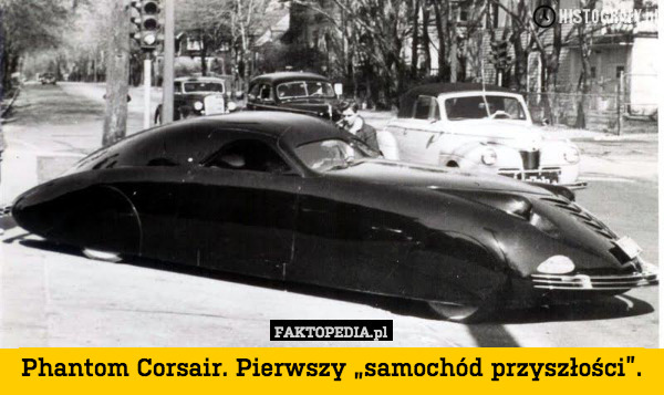 Phantom Corsair. Pierwszy „samochód przyszłości”. 