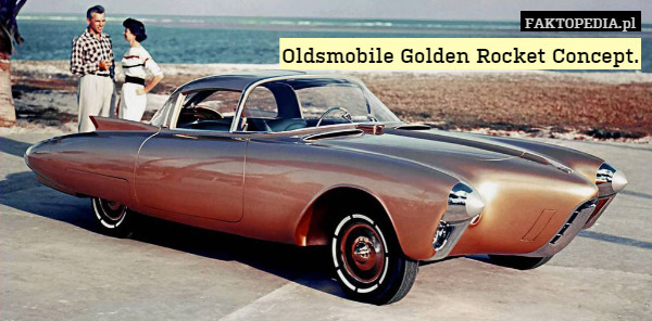 Oldsmobile Golden Rocket Concept. 