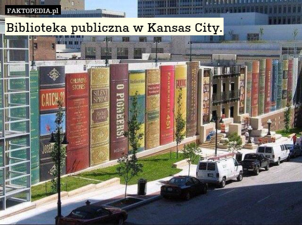 Biblioteka publiczna w Kansas City. 