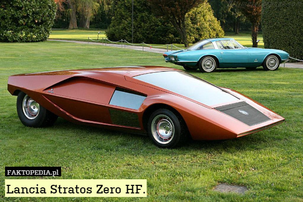 Lancia Stratos Zero HF. 
