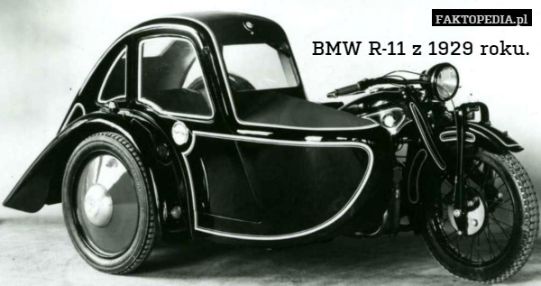 BMW R-11 z 1929 roku. 