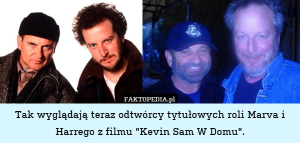 Tak wyglądają teraz odtwórcy tytułowych roli Marva i Harrego z filmu "Kevin Sam W Domu". 