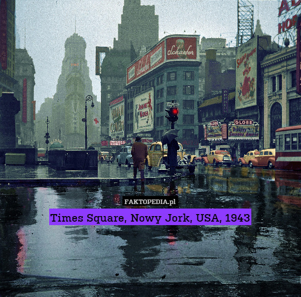 Times Square, Nowy Jork, USA, 1943 