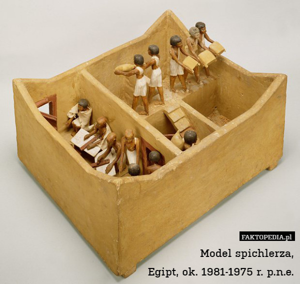 Model spichlerza,
 Egipt, ok. 1981-1975 r. p.n.e. 