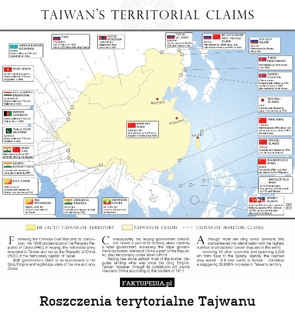 Roszczenia terytorialne Tajwanu 