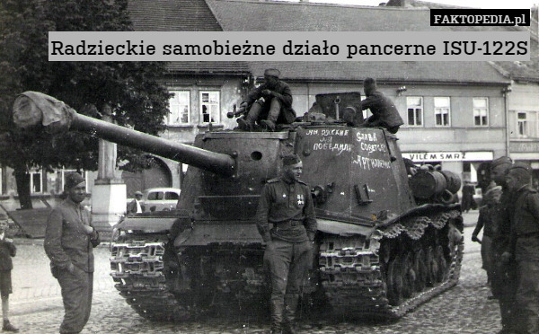 Radzieckie samobieżne działo pancerne ISU-122S 