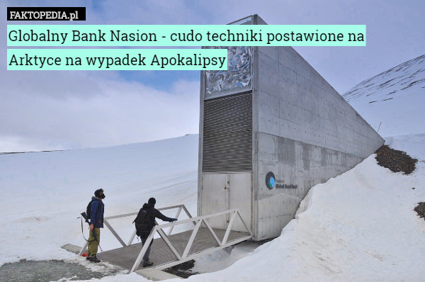 Globalny Bank Nasion - cudo techniki postawione na Arktyce na wypadek Apokalipsy 