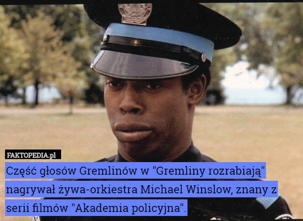 Część głosów Gremlinów w "Gremliny rozrabiają" nagrywał żywa-orkiestra Michael Winslow, znany z serii filmów "Akademia policyjna". 