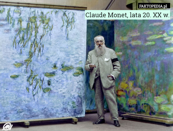 Claude Monet, lata 20. XX w. 