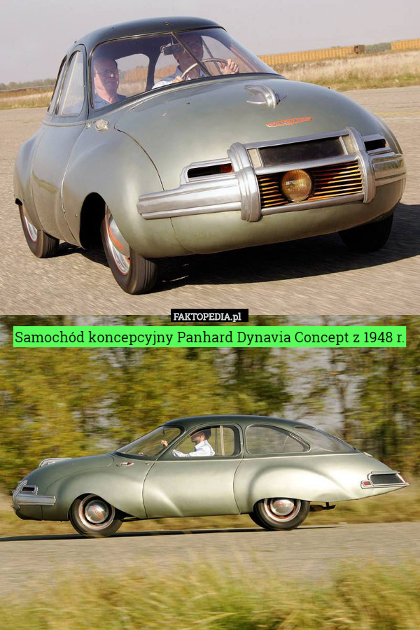 Samochód koncepcyjny Panhard Dynavia Concept z 1948 r. 