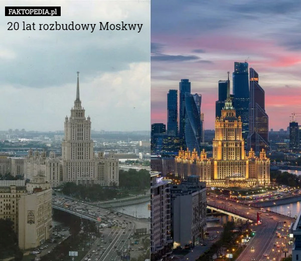 20 lat rozbudowy Moskwy 