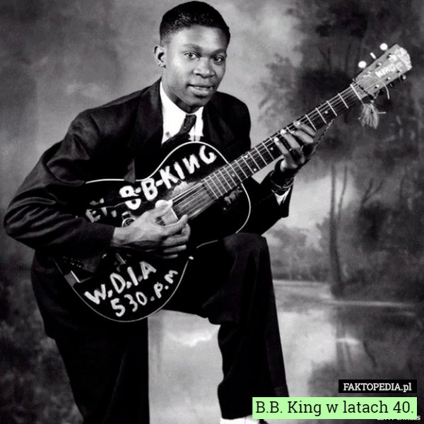 B.B. King w latach 40. 