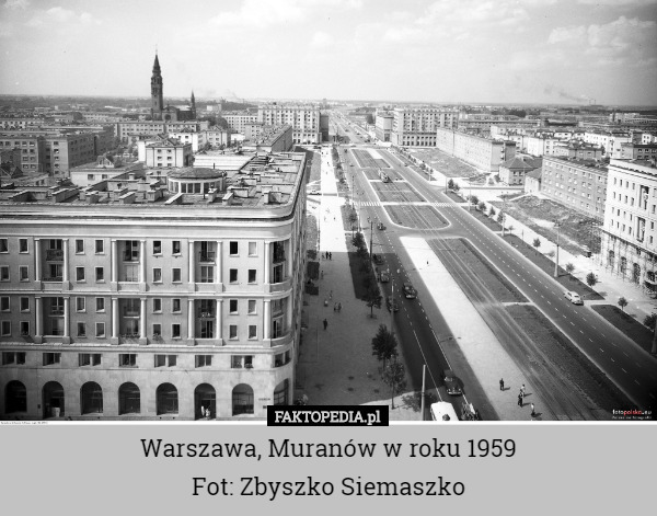Warszawa, Muranów w roku 1959
Fot: Zbyszko Siemaszko 