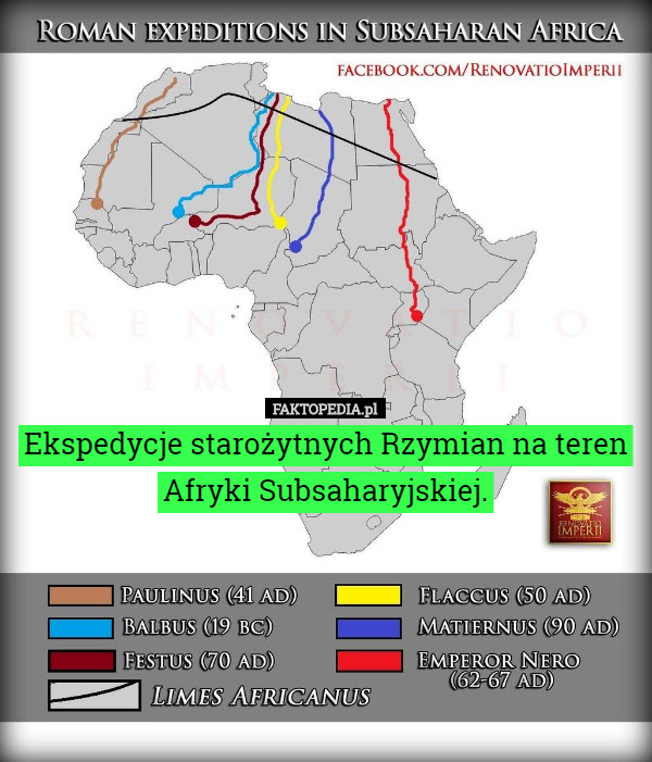 Ekspedycje starożytnych Rzymian na teren Afryki Subsaharyjskiej. 