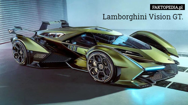 Lamborghini Vision GT. 