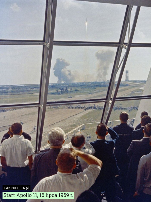 Start Apollo 11, 16 lipca 1969 r. 