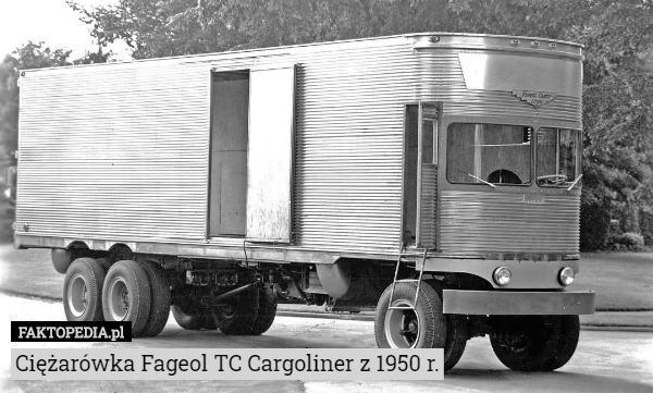 Ciężarówka Fageol TC Cargoliner z 1950 r. 