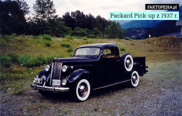 Packard Pick-up z 1937 r. 