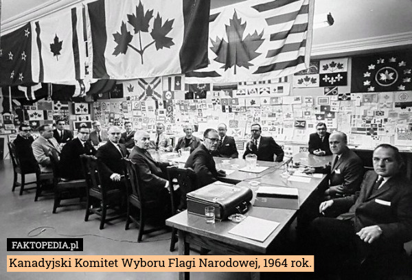 Kanadyjski Komitet Wyboru Flagi Narodowej, 1964 rok. 