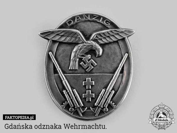 Gdańska odznaka Wehrmachtu. 