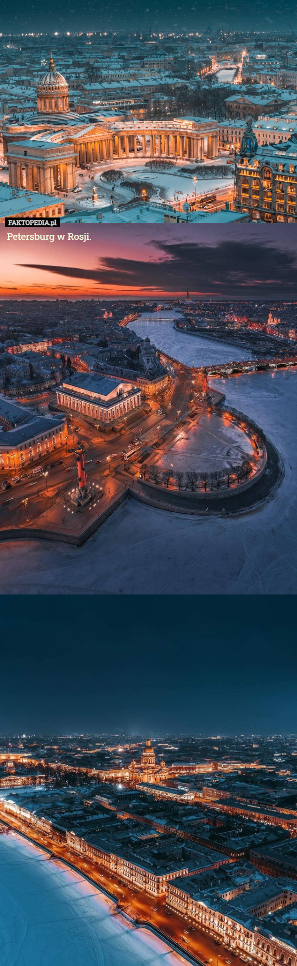 Petersburg w Rosji. 