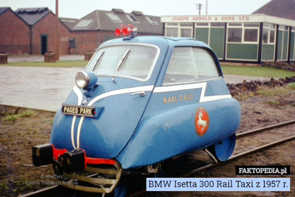 BMW Isetta 300 Rail Taxi z 1957 r. 