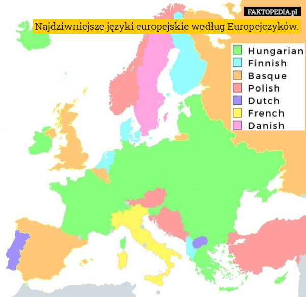 Najdziwniejsze języki europejskie według Europejczyków. 