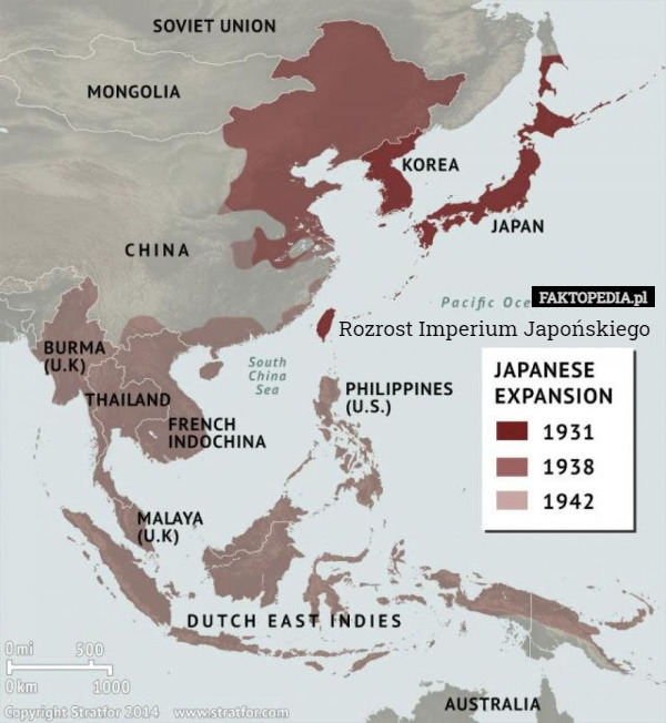 Rozrost Imperium Japońskiego 