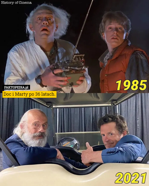 Doc i Marty po 36 latach. 