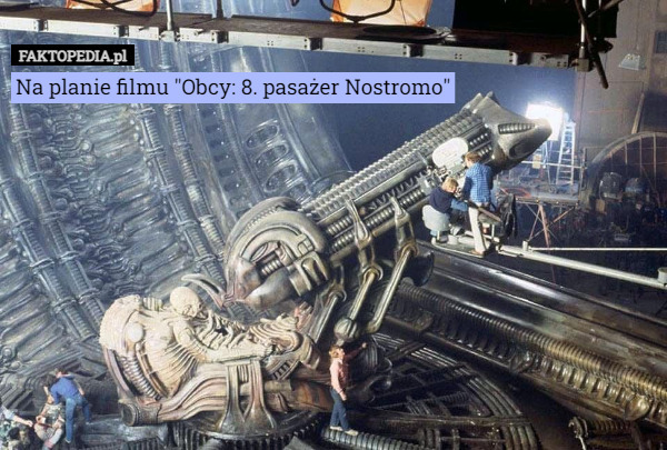Na planie filmu "Obcy: 8. pasażer Nostromo" 
