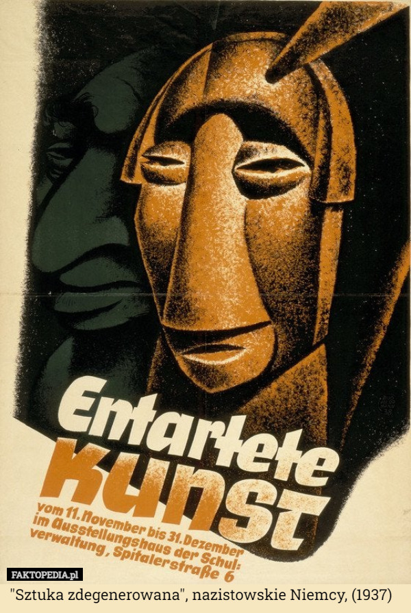 "Sztuka zdegenerowana", nazistowskie Niemcy, (1937) 
