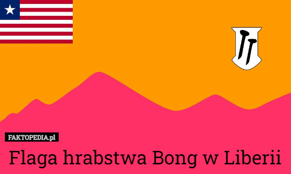 Flaga hrabstwa Bong w Liberii 