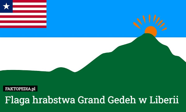 Flaga hrabstwa Grand Gedeh w Liberii 