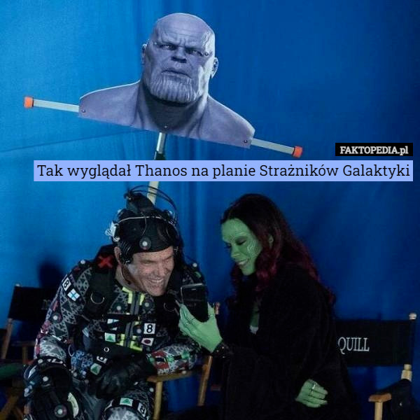 Tak wyglądał Thanos na planie Strażników Galaktyki 