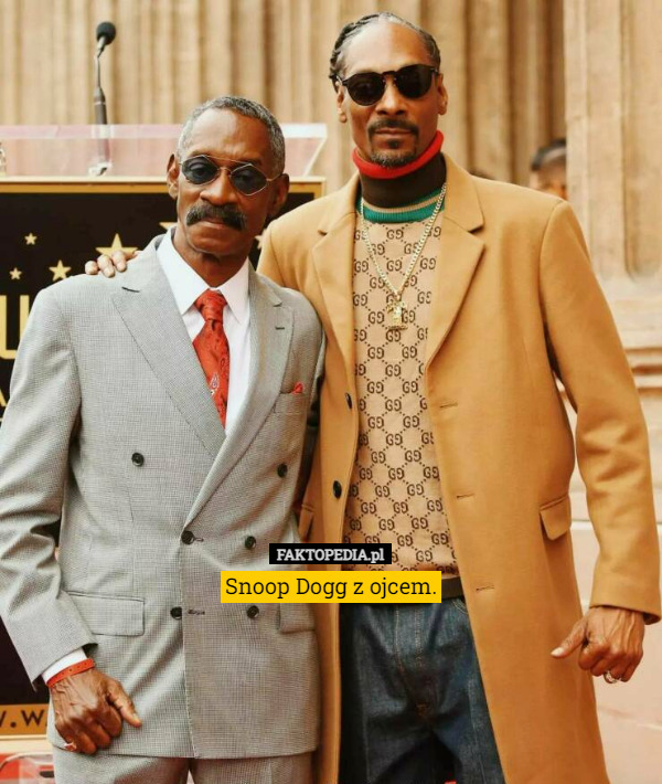 Snoop Dogg z ojcem. 