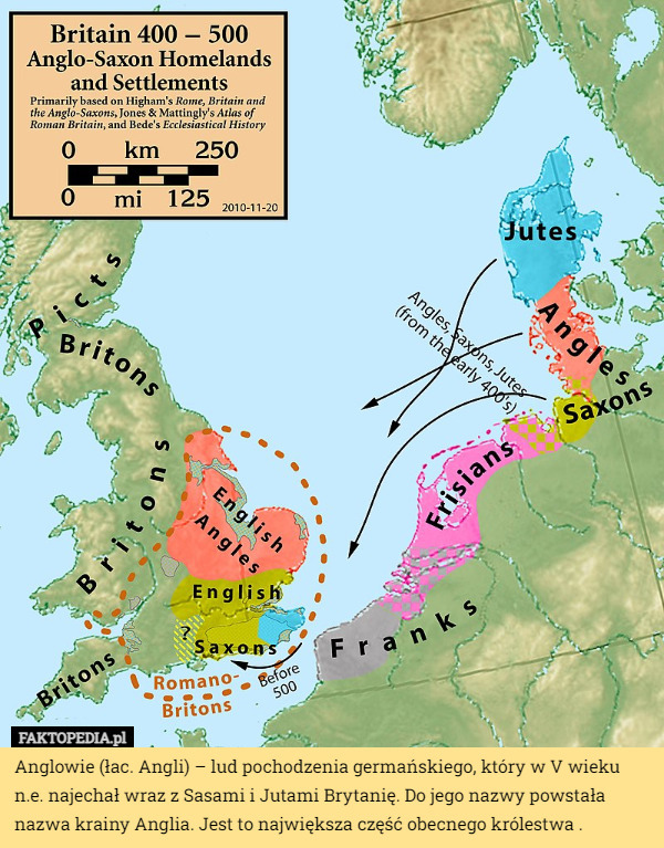 Anglowie (łac. Angli) – lud pochodzenia germańskiego, który w V wieku n.e. najechał wraz z Sasami i Jutami Brytanię. Do jego nazwy powstała nazwa krainy Anglia. Jest to największa część obecnego królestwa . 