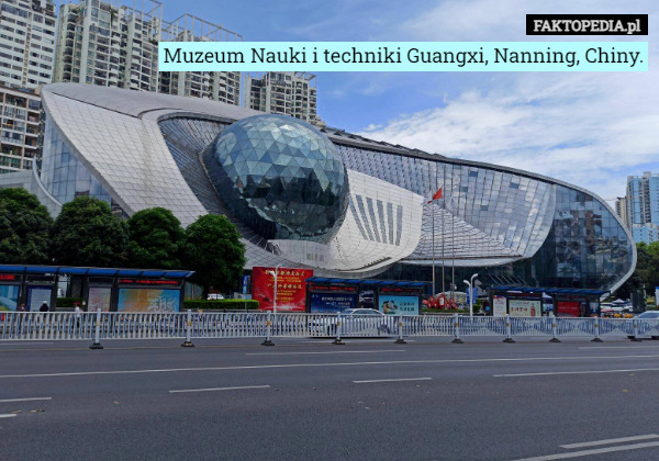 Muzeum Nauki i techniki Guangxi, Nanning, Chiny. 