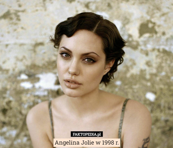 Angelina Jolie w 1998 r. 