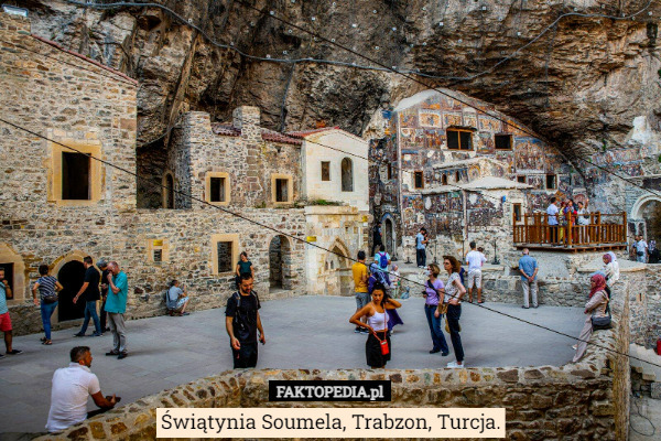 Świątynia Soumela, Trabzon, Turcja. 
