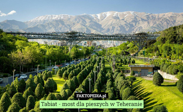 Tabiat - most dla pieszych w Teheranie 