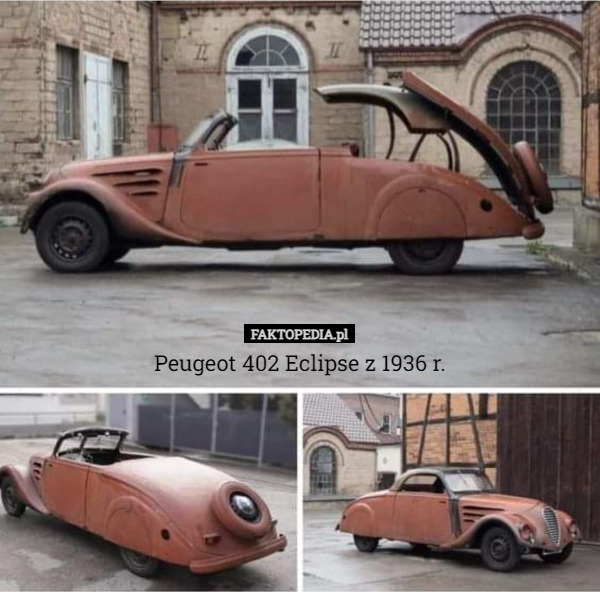 Peugeot 402 Eclipse z 1936 r. 